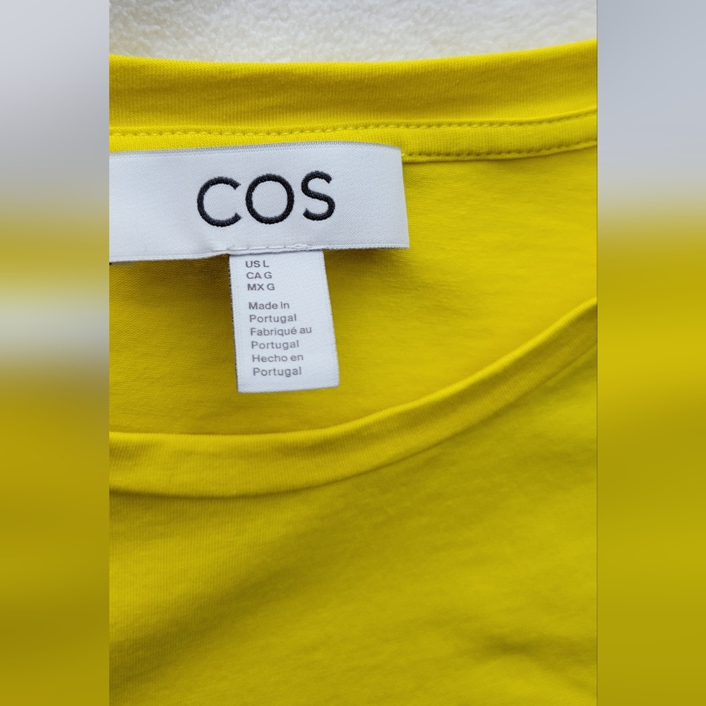 COS Yellow Long Sleeve Shirt - Picture 11 of 13